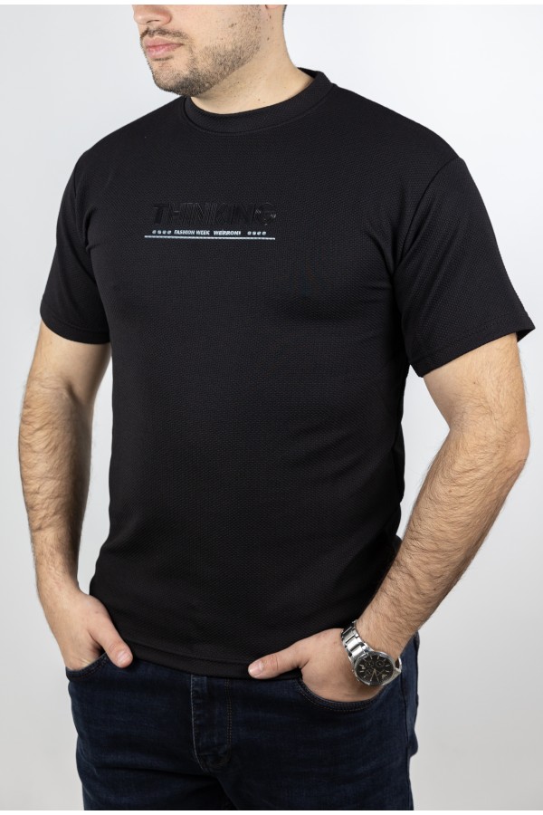 Ανδρική Μαύρη Μπλούζα