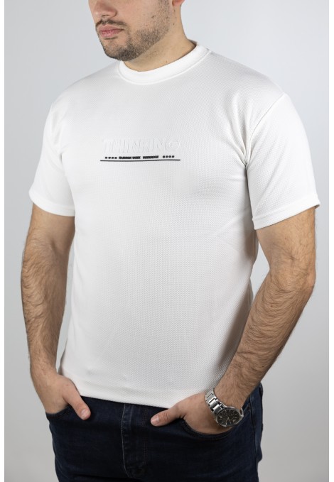 Ανδρική Off white Μπλούζα