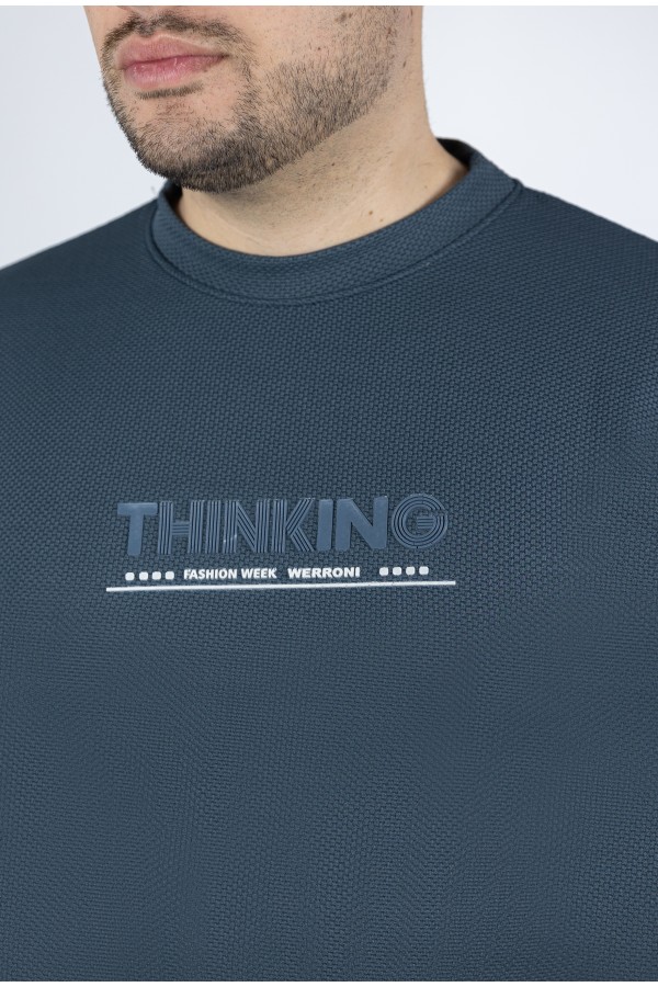 Ανδρική Πετρόλ Μπλούζα