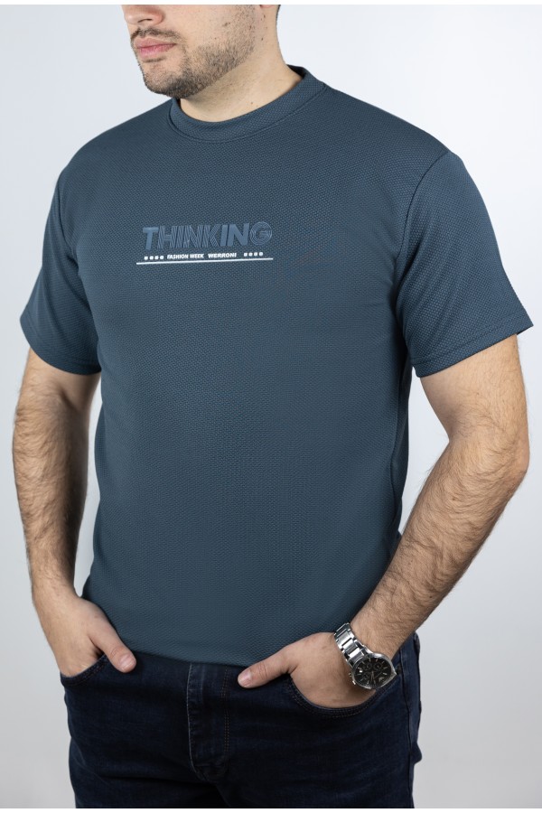 Ανδρική Πετρόλ Μπλούζα