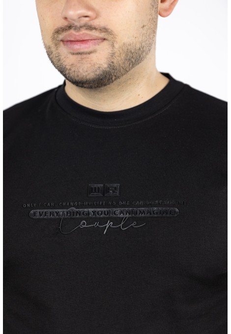 Ανδρική Μαύρη Μπλούζα