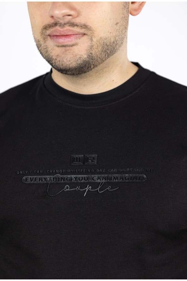 Ανδρική Μαύρη Μπλούζα