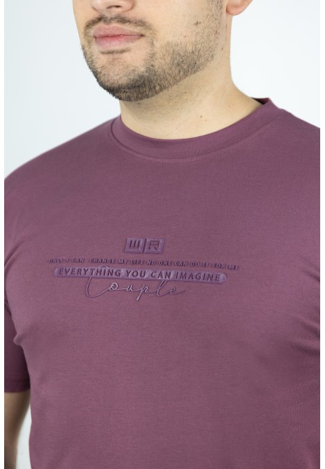 Ανδρική Μωβ Μπλούζα