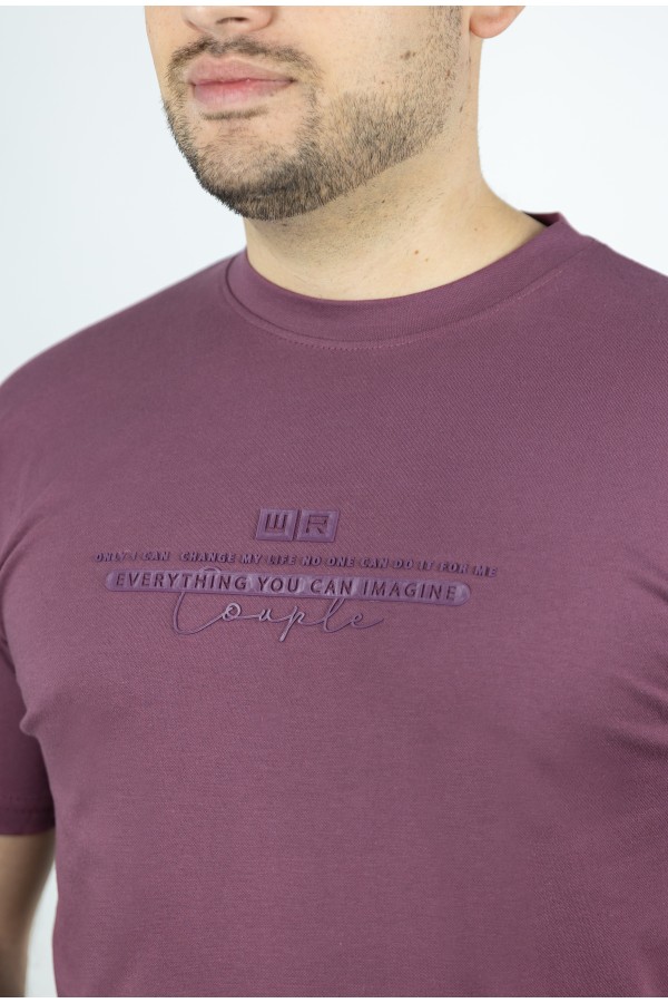 Ανδρική Μωβ Μπλούζα