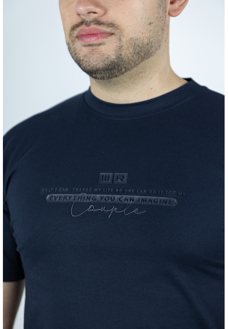 Ανδρική Σκούρο μπλε Μπλούζα