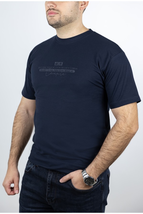 Ανδρική Σκούρο μπλε Μπλούζα