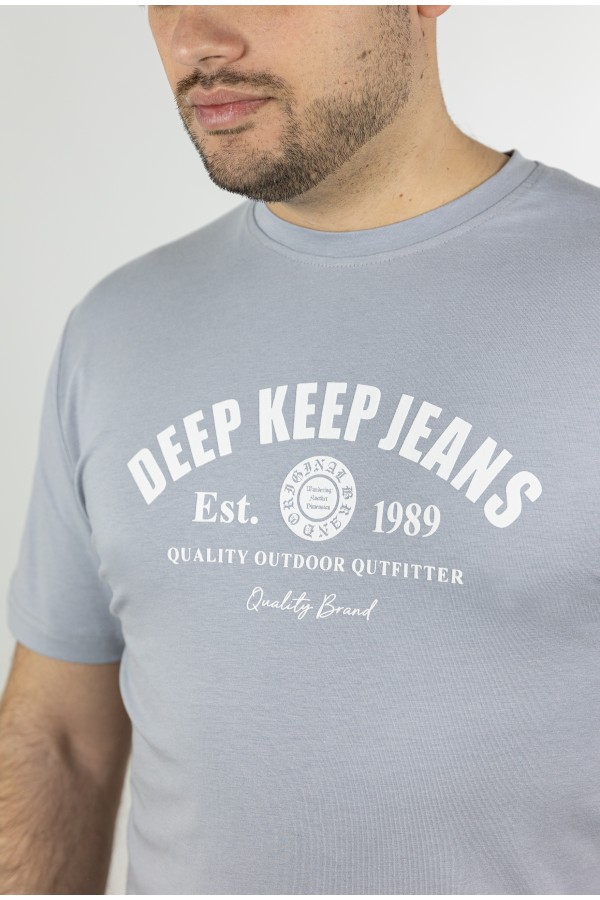 Ανδρική Γκρι Μπλούζα