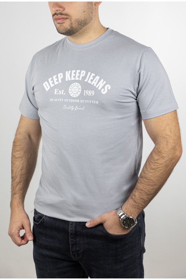 Ανδρική Γκρι Μπλούζα