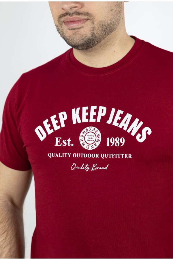 Ανδρική Μπορντό Μπλούζα