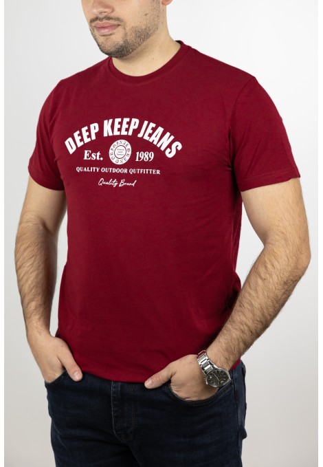 Ανδρική Μπορντό Μπλούζα