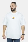 ONE PIECE Men's White Oversize T-shirt