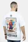 ONE PIECE Men's White Oversize T-shirt