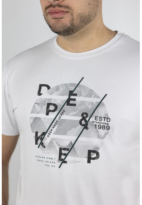 Ανδρική Λεύκη Μπλούζα