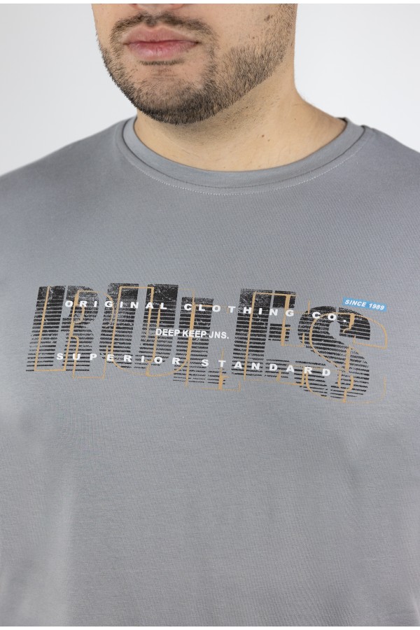 Ανδρική Γκρι Μπλούζα