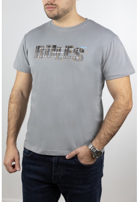 Ανδρική Γκρι Μπλούζα