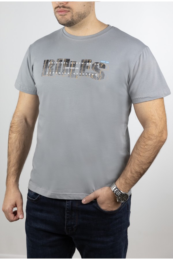 Ανδρική Γκρι Μπλούζα