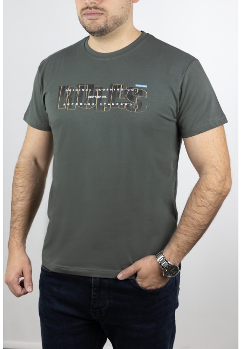 Ανδρική Χακί Μπλούζα