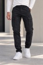 Men's anthracite grey pants