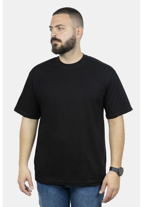 Ανδρική Μαύρη Μπλούζα Oversize 