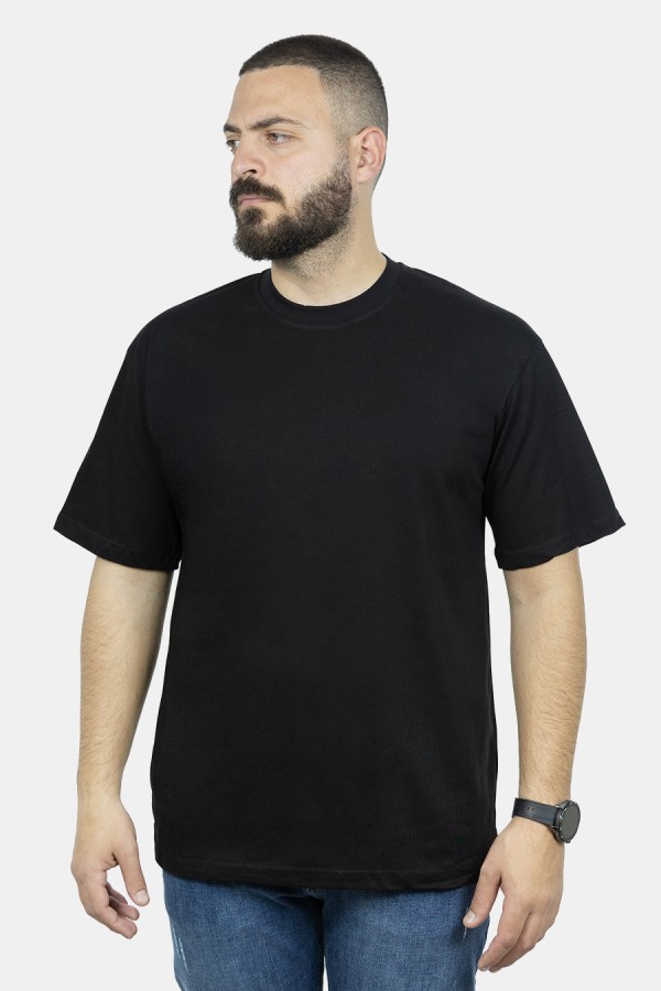 Ανδρική Μαύρη Μπλούζα Oversize 
