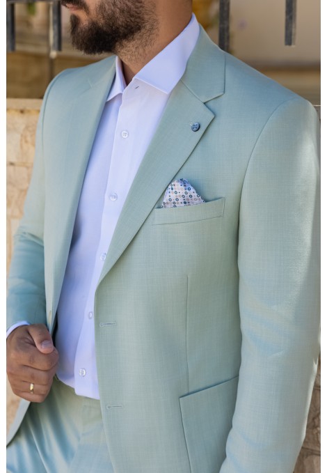 Men's Summer Suit in Veraman-Mixed Wool