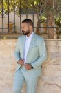 Men's Summer Suit in Veraman-Mixed Wool
