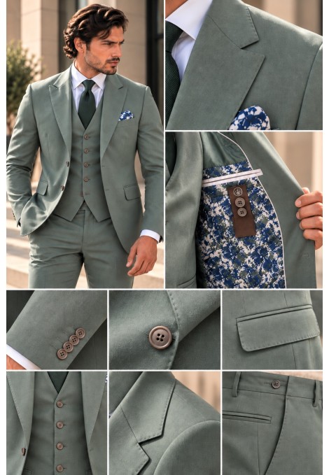Ανδρικό πράσινο Κοστούμι-luxury formal