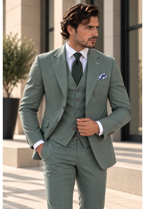 Ανδρικό πράσινο Κοστούμι-luxury formal