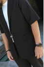 Ανδρικό Μαύρο Σακάκι Relaxed Tailoring