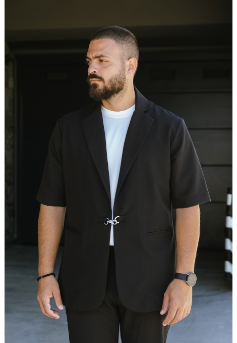 Ανδρικό Μαύρο Σακάκι Relaxed Tailoring