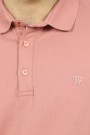 Men pink polo t-shirt