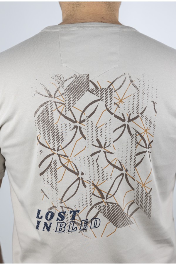 Ανδρική Εκρού Μπλούζα