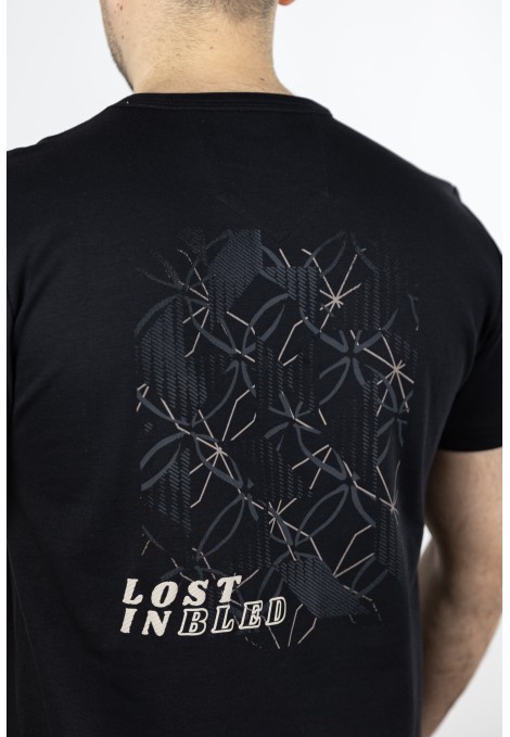 Ανδρική Μαύρη Μπλούζα