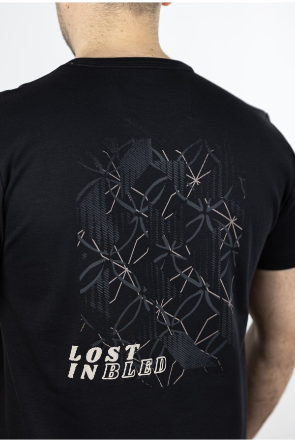 Ανδρική Μαύρη Μπλούζα