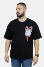 Men's Black Oversize T-shirt
