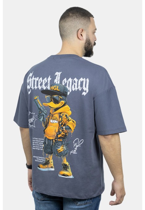 Men's Anthracite Grey OversizeT-shirt