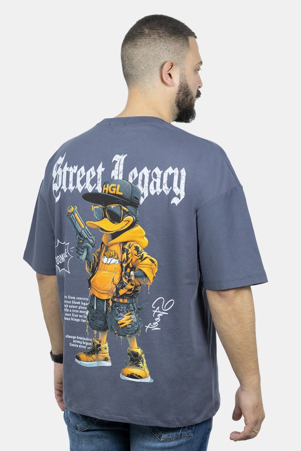 Men's Anthracite Grey OversizeT-shirt