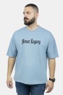 Men's Aqua Oversize T-shirt