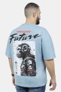 Men's Aqua Oversize T-shirt