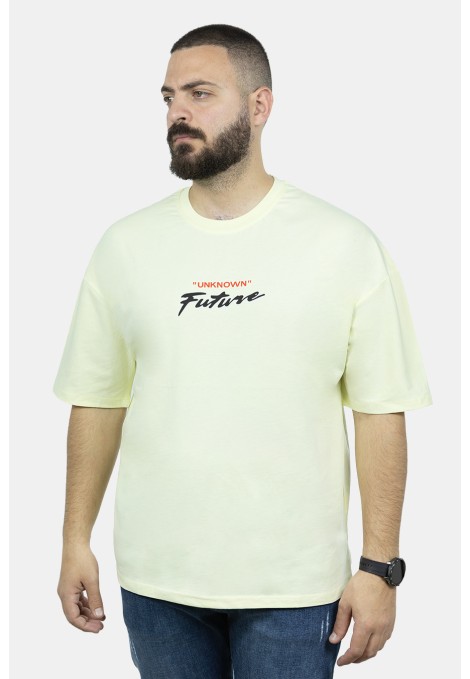 Men's Yellow Oversize T-shirt