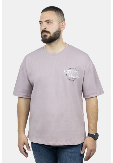 Lilac Men's Oversize T-shirt