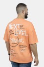 Men's Orange Oversize T-shirt
