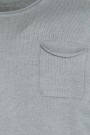 La pupa grey knitted t-shirt with pocket (w182175)