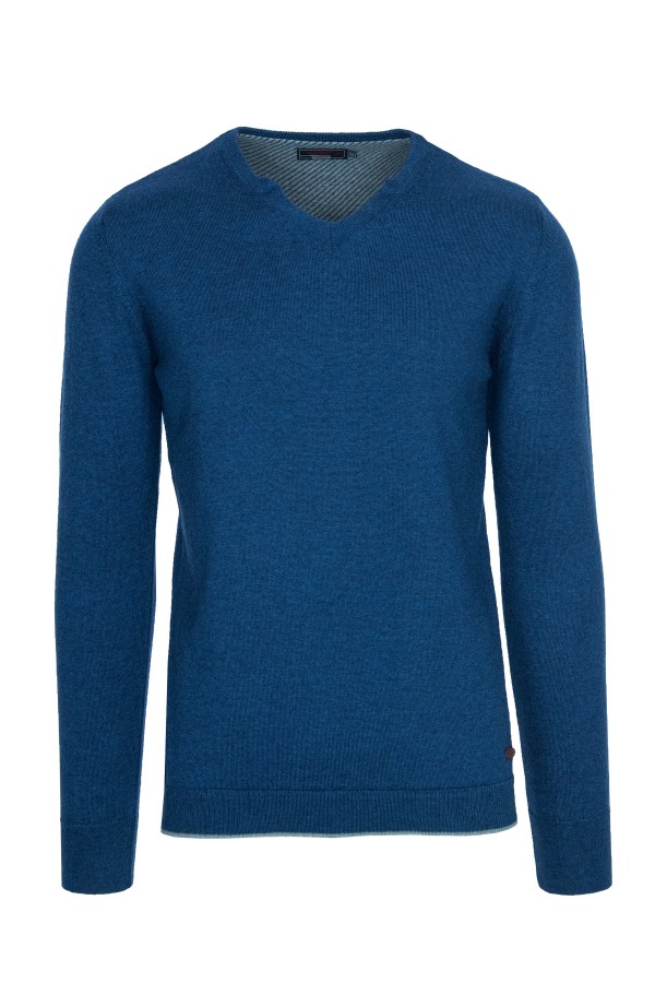 La pupa blue knitted t-shirt (w183126)
