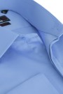 Ανδρικό μπλε πουκάμισο slim fit 