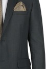 Ανδρικό ανθρακί κοστούμι mixed wool