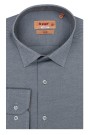 Grey Shirt with Textured Weave (W21014)