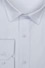 White Shirt with micro-Textured Weave (W21022)