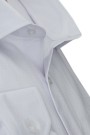 Man’s white shirt with textured weave       