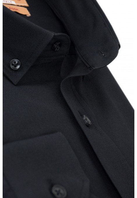 Black Shirt  with Pocket (W21211)